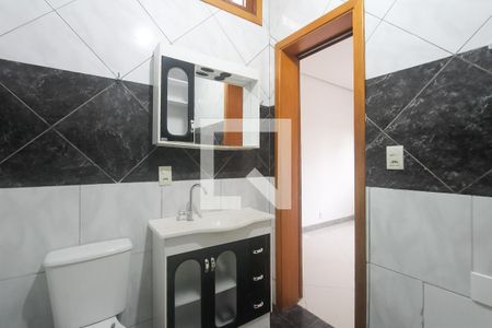 Banheiro da Suite de casa à venda com 2 quartos, 140m² em Jardim Leopoldina, Porto Alegre