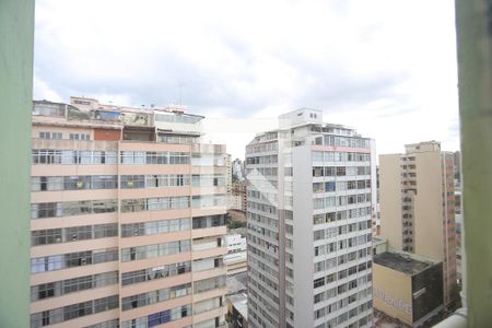 Vista da Sala de apartamento à venda com 1 quarto, 36m² em Barro Preto, Belo Horizonte