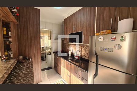 Cozinha e Área de Serviço de apartamento à venda com 3 quartos, 76m² em Jardim Guarani, Jundiaí