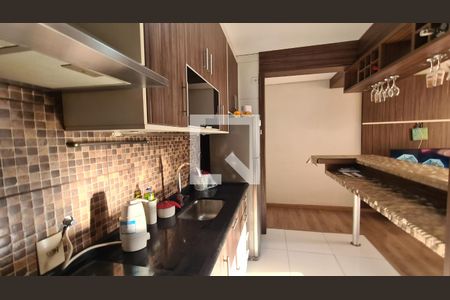 Cozinha e Área de Serviço de apartamento à venda com 3 quartos, 76m² em Jardim Guarani, Jundiaí