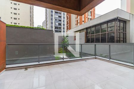Varanda de apartamento à venda com 1 quarto, 46m² em Jardim Paulista, São Paulo
