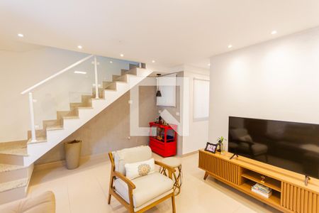 Sala de apartamento à venda com 2 quartos, 108m² em Vila Curuçá, Santo André