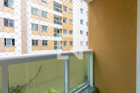 Varanda da Sala de apartamento para alugar com 2 quartos, 54m² em Bacacheri, Curitiba