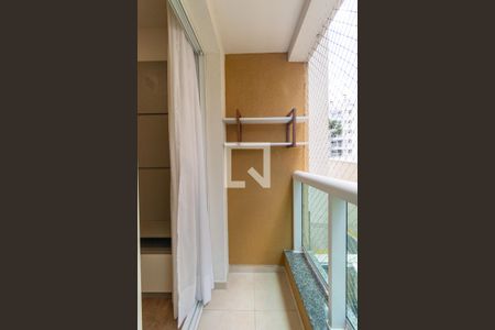 Varanda da Sala de apartamento para alugar com 2 quartos, 54m² em Bacacheri, Curitiba