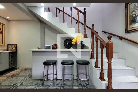 Sala de casa à venda com 3 quartos, 208m² em Vila Curuca, Santo André