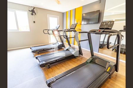 Apartamento para alugar com 38m², 2 quartos e sem vaga Apartamento para alugar com 38m², 2 quartos e sem vagaÁrea comum - Academia