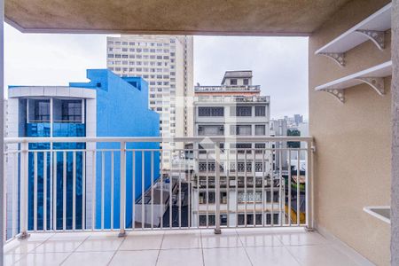 Varanda de kitnet/studio para alugar com 1 quarto, 36m² em Liberdade, São Paulo