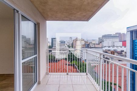 Varanda de kitnet/studio para alugar com 1 quarto, 36m² em Liberdade, São Paulo