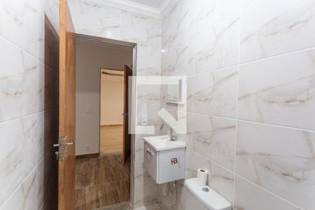 Banheiro da Suíte de casa para alugar com 2 quartos, 80m² em São Marcos, Belo Horizonte