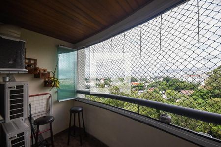Varanda de apartamento à venda com 3 quartos, 120m² em Chácara Agrindus, Taboão da Serra