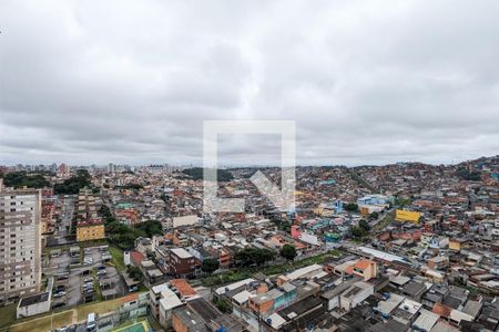 Vista da sala de apartamento à venda com 2 quartos, 57m² em Santa Terezinha, São Bernardo do Campo
