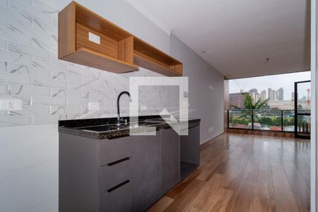 Cozinha de apartamento à venda com 1 quarto, 60m² em Vila Invernada, São Paulo