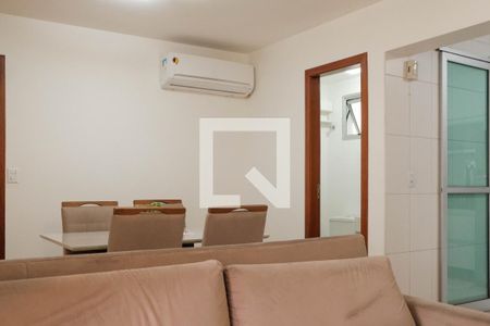 Sala de apartamento à venda com 3 quartos, 88m² em Lourdes, Belo Horizonte