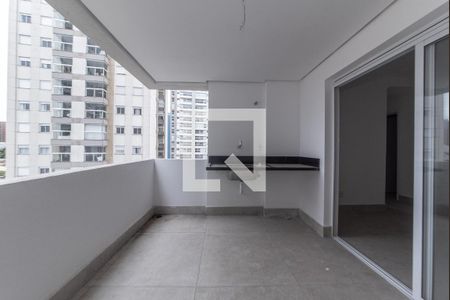 Varanda - Lavanderia Integrada de apartamento para alugar com 2 quartos, 66m² em Parque das Nações, Santo André