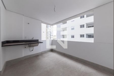Varanda - Lavanderia integrada de apartamento para alugar com 2 quartos, 66m² em Parque das Nações, Santo André