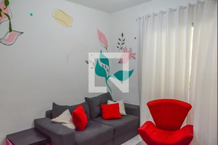 Sala de apartamento à venda com 1 quarto, 50m² em Vila Santa Luzia, São Bernardo do Campo