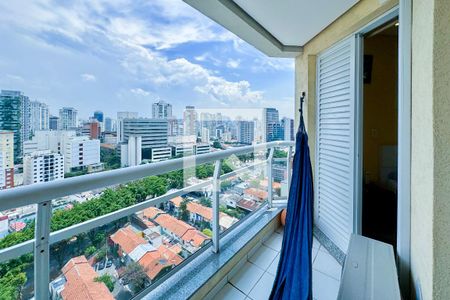 Sacada de apartamento à venda com 1 quarto, 47m² em Vila Olímpia, São Paulo