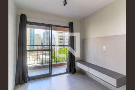 Sala de apartamento para alugar com 1 quarto, 30m² em Campo Belo, São Paulo