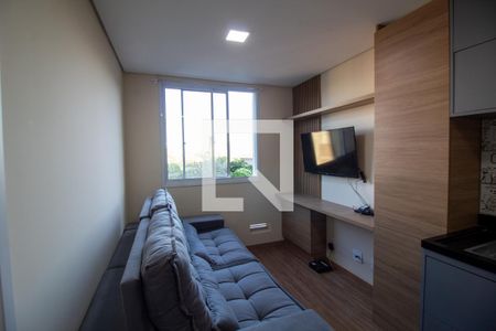 Sala de apartamento para alugar com 1 quarto, 24m² em Santo Amaro, São Paulo