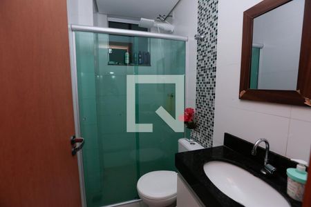 Banheiro Social de apartamento à venda com 3 quartos, 106m² em Diamante, Belo Horizonte