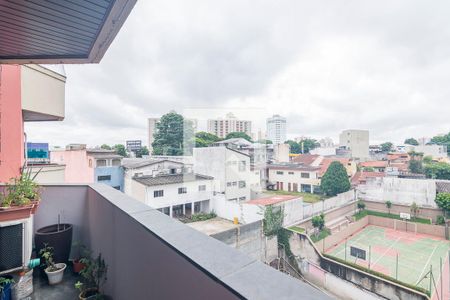 Varanda da Sala de apartamento à venda com 3 quartos, 150m² em Vila Valparaíso, Santo André