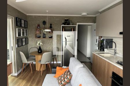 Foto 02 de apartamento à venda com 1 quarto, 32m² em Parque da Vila Prudente, São Paulo