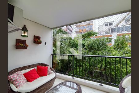 Varanda da Sala de apartamento à venda com 3 quartos, 106m² em Tijuca, Rio de Janeiro