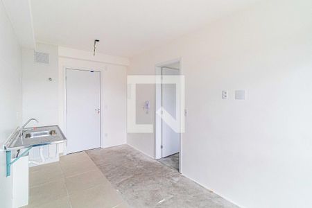 Sala/Cozinha de apartamento à venda com 1 quarto, 27m² em Vila Butantã, São Paulo