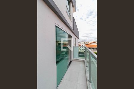 Varanda da sala 1 de apartamento à venda com 3 quartos, 180m² em Santa Monica, Belo Horizonte