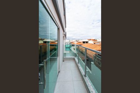 Varanda da sala de apartamento à venda com 3 quartos, 180m² em Santa Monica, Belo Horizonte