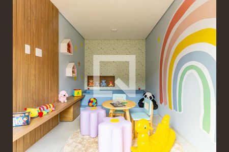 Apartamento para alugar com 33m², 2 quartos e 1 vaga Apartamento para alugar com 33m², 2 quartos e 1 vagaÁrea comum - Brinquedoteca