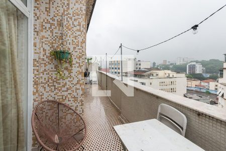 Varanda da Sala de apartamento à venda com 3 quartos, 120m² em Maracanã, Rio de Janeiro