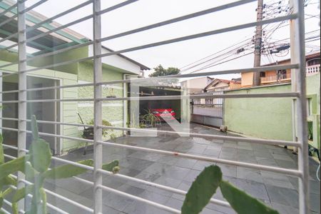 Vista da Sala de casa à venda com 2 quartos, 120m² em Vila Scarpelli, Santo André