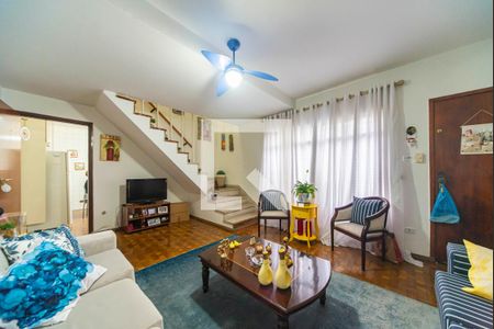Sala de casa à venda com 2 quartos, 120m² em Vila Scarpelli, Santo André