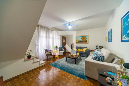 Sala de casa à venda com 2 quartos, 120m² em Vila Scarpelli, Santo André