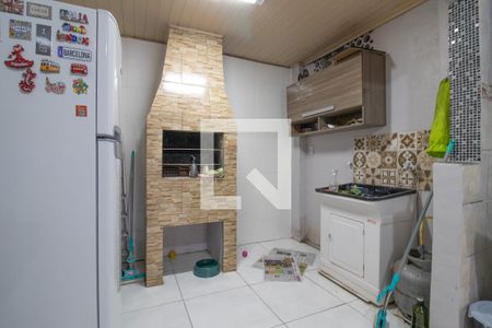 Cozinha de casa de condomínio à venda com 3 quartos, 96m² em Morro Santana, Porto Alegre