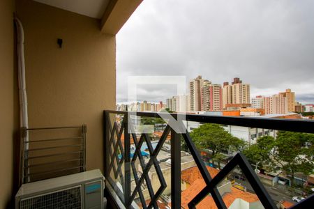 Varanda do quarto 1 de apartamento à venda com 3 quartos, 80m² em Vila Assunção, Santo André