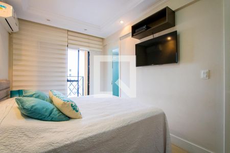 Quarto 1 - Suíte de apartamento à venda com 3 quartos, 80m² em Vila Assunção, Santo André