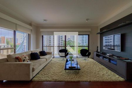 Sala de apartamento à venda com 4 quartos, 188m² em Vila Andrade, São Paulo