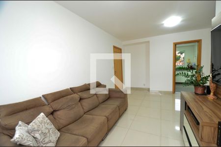 Sala de apartamento à venda com 3 quartos, 90m² em Santa Ines, Belo Horizonte