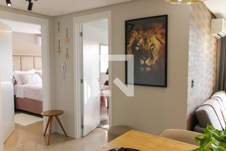 Sala de apartamento à venda com 2 quartos, 58m² em Primavera, Novo Hamburgo