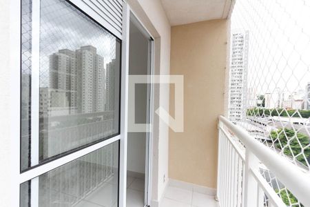 varanda de apartamento para alugar com 2 quartos, 37m² em Barra Funda, São Paulo