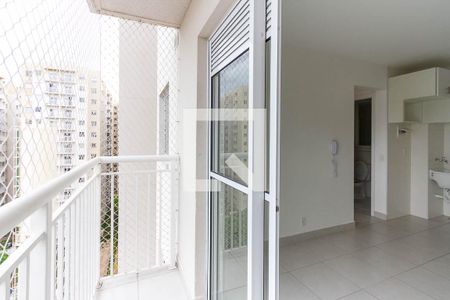 varanda de apartamento para alugar com 2 quartos, 37m² em Barra Funda, São Paulo