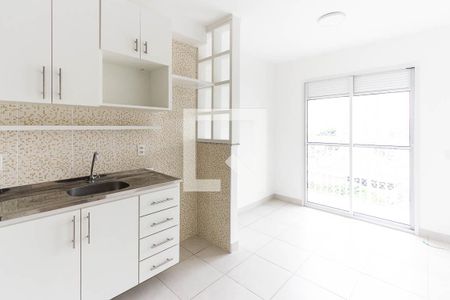 Cozinha de apartamento para alugar com 2 quartos, 37m² em Barra Funda, São Paulo