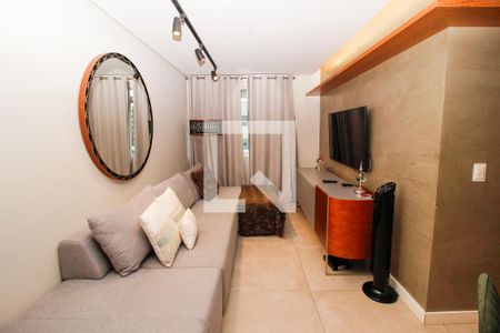 Sala de apartamento à venda com 2 quartos, 72m² em Funcionários, Belo Horizonte