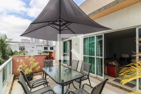 Varanda/Terraço de apartamento à venda com 2 quartos, 155m² em Recreio dos Bandeirantes, Rio de Janeiro