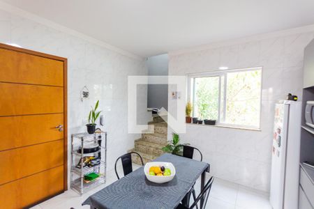 Sala e Cozinha de apartamento à venda com 3 quartos, 136m² em Jardim, Santo André
