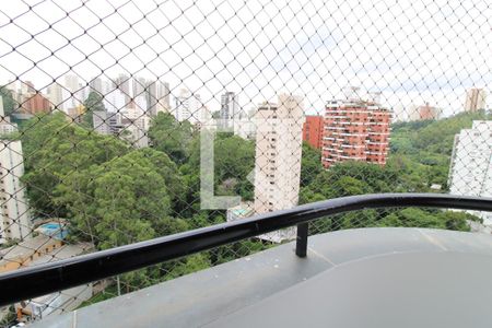 Varanda da Sala de apartamento à venda com 2 quartos, 100m² em Vila Andrade, São Paulo