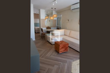 SALA de apartamento à venda com 1 quarto, 51m² em Cambuí, Campinas