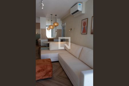 SALA de apartamento à venda com 1 quarto, 51m² em Cambuí, Campinas